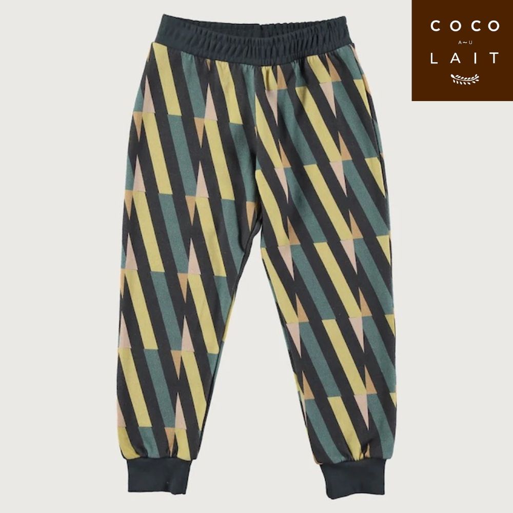 【Coco Au Lait】ABSTRACT LINES TRACKSUIT