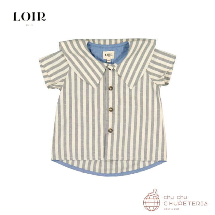 楽天市場】【LOIR paris】Shirt Lorette - Green Large Stripe : chu 