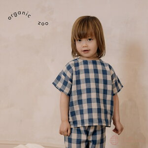 yorganic zoozPottery Blue Gingham Boxy T-shirt@/@I[KjbNY[@I[KjbN Y[@@|^[@u[MK@MK@{NV[@TVc@Jbg\[@