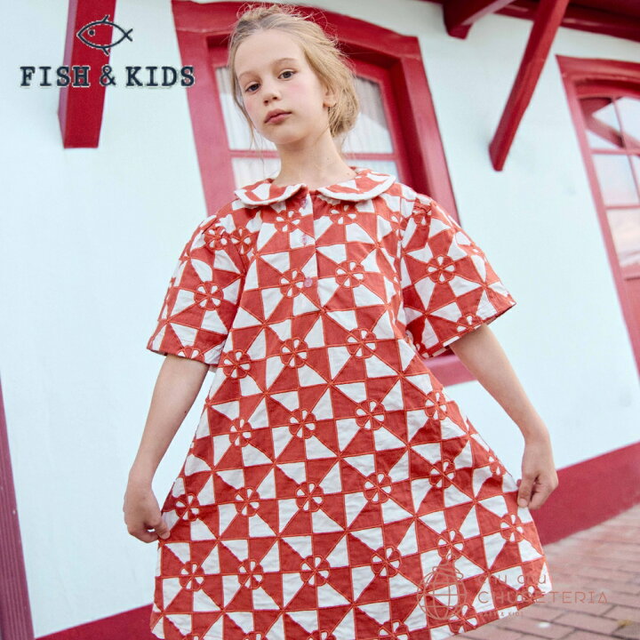 楽天市場】【Fish & Kids】PATCHWORK DRESS / フィッシュアンドキッズ  