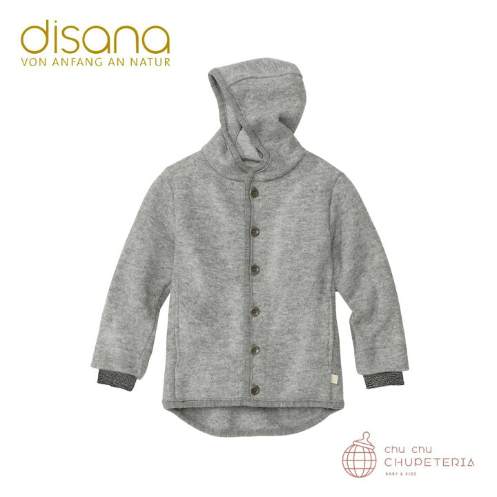 楽天市場】【disana】Boiled Wool Jacket - Grey / ディサナ 海外子供 
