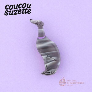 yCoucou SuzettezWhippet Hair Clip@/@NNV[bg NN Ki K  wAANZ wbhANZ wANbv Nbv ob^ N[ 񂴂   Ck EBybg