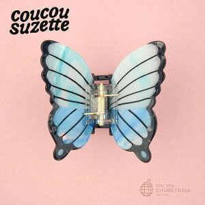 yCoucou SuzettezBlue Butterfly Hair Claw@/@NNV[bg NN Ki K  wAANZ wbhANZ wANbv Nbv ob^ N[ 񂴂 X 傤  
