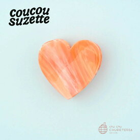 ＼＼3,980円以上送料無料 ／／【Coucou Suzette】Pink Heart Hair Claw　/　ククシュゼット クク 正規商品 正規 公式 ヘアアクセ ヘッドアクセ ヘアクリップ クリップ バレッタ クロー かんざし ハート