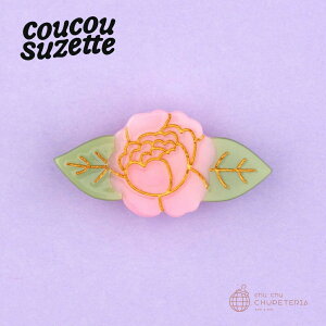 yCoucou SuzettezPeony Hair Clip@/@NNV[bg NN Ki K  wAANZ wbhANZ wANbv Nbv ob^ N[ 񂴂  ͂ {^ O ڂ