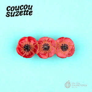 yCoucou SuzettezPoppy Hair Clip@/@NNV[bg NN Ki K  wAANZ wbhANZ wANbv Nbv ob^ N[ 񂴂  ͂ |s[