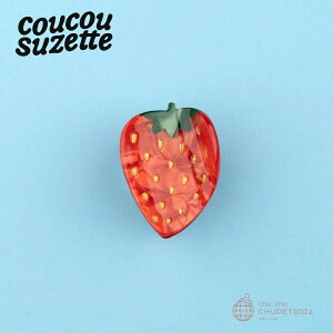 yVSS 5%OFF//yCoucou SuzettezStrawberry Mini Hair Claw (Pince a cheveux Fraise)@/@NNV[bg NN wANbv Nbv ob^ N[ ʕ  t[c  C`S 