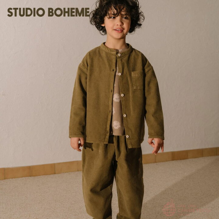 楽天市場】【STUDIO BOHEME】JIM SHIRT GREEN NUTRIA : chu chu CHUPETERIA