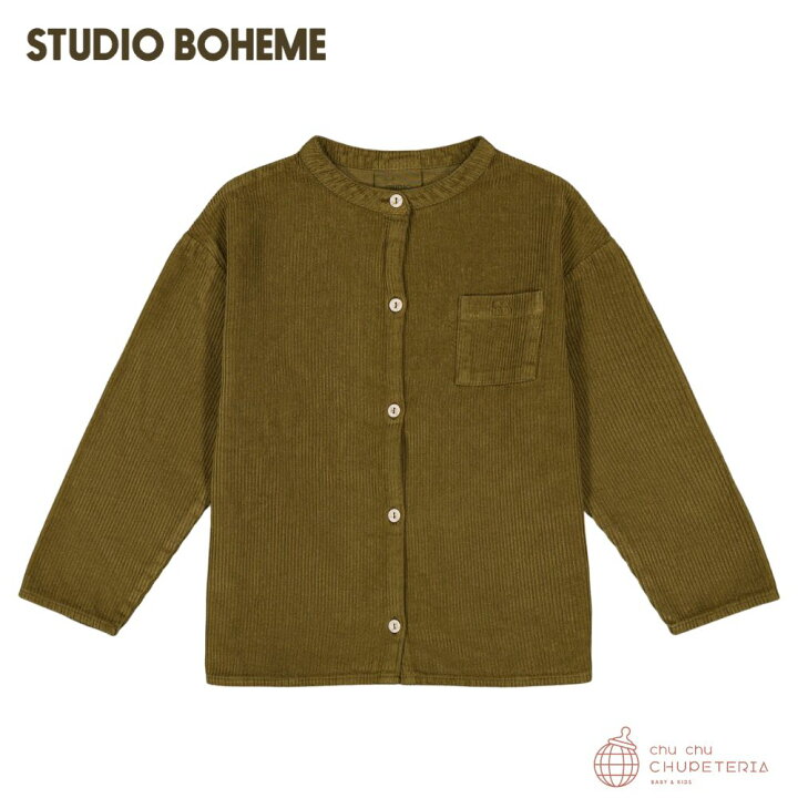 楽天市場】【STUDIO BOHEME】JIM SHIRT GREEN NUTRIA : chu chu CHUPETERIA