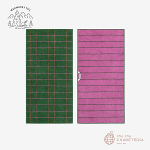 styWARMGREY TAILzTILE FACE TOWEL (3F)