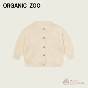 ?��������?�yorganic zoo�zUndyed Cotton Knitted Cardigan (25AW) / �I�[�K�j�b�N�Y�[ 25AW ���ǂ��� �x�r�[ �L�b�Y SALED �J�[�f�B�K�� �j�b�g