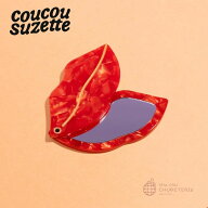 【Coucou Suzette】Lips Mirror / ヘッドアクセ ヘアクリップ クリップ バレッタ クロー かんざし クロー…