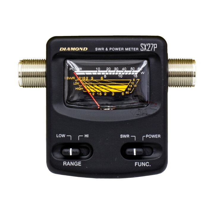 楽天市場】SX27P ダイヤモンド 144/430MHz帯コンパクトSWR・パワー計 