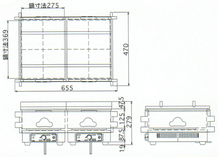 楽天市場】CVS-8S エイシン電機 おでん鍋 電気おでん鍋 8ッ切