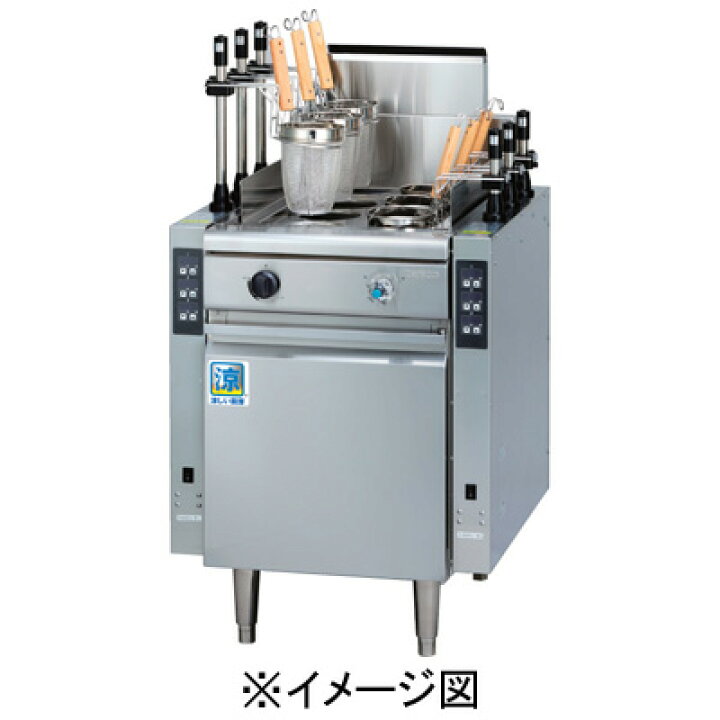 楽天市場】TGUS-A45AL タニコー ガスゆで麺器 角型ゆで麺器 省エネ 