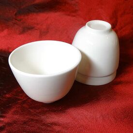 白中華 湯呑茶碗（中華食器 湯呑み 湯飲み シンプル セット）