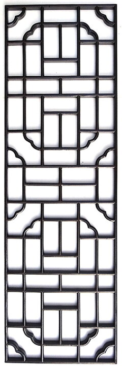 楽天市場】中国式木製格子 120×30cm 【大型宅配便】 : 中華の扉