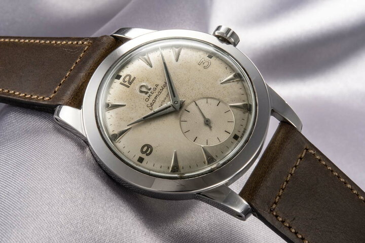 楽天市場】オメガ シーマスター [2576-1] 1950年 Cal.342 ハーフ 