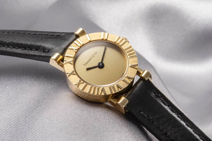 楽天市場】ティファニー アトラス ウォッチ Ref.D286.753 ゴールド(YG  