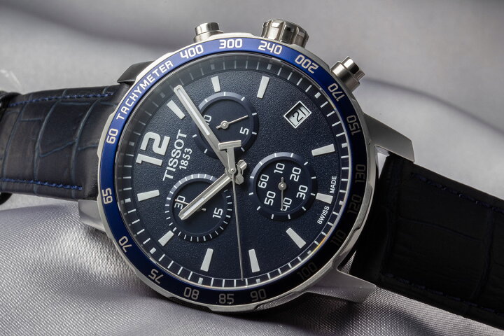 楽天市場】ティソ クイックスター クロノグラフ Ref.T095417A スチール  