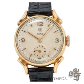 チューダー/チュードル 盾バラ ホーンラグ メッキ(SS/YGP) Ref.924 706番 1969年 ※OH後の納品です目安は2か月以内【中古】【アンティーク】【メンズ】【レディース】