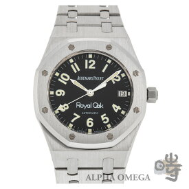 オーデマ ピゲ ロイヤルオーク アラビック 36mm Ref.14790ST.O.0789ST.07 スチール(SS) ブラック 2000年代【中古】【ヴィンテージ】【未研磨】【メンズ】