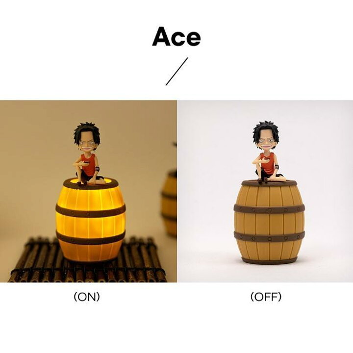 楽天市場】ワンピース スタンド ライト 伝統 光る ルフィ one piece 