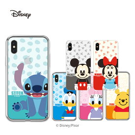 Disney スマイル iPhoneケース iPhone14 Pro MAX クリアー カバー 公式 人気 キャラクター グッズ iPhone13 iPhone12 iPhone11 iPhoneXS ミッキー ミニー ドナルド スティッチ イラスト アニメ おそろい アイテム 友達 ミッキー ミニー ぷー 韓国 アイドル パジャマ