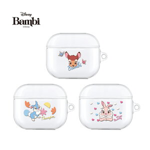 AirPods3P[X fBYj[ Bambi  ی Jo[ GA[|bY3 NA[ Jo[  Disney ObY i  lC LN^[ ϏՌ Cz  CX [d  Bluetooth Wirele