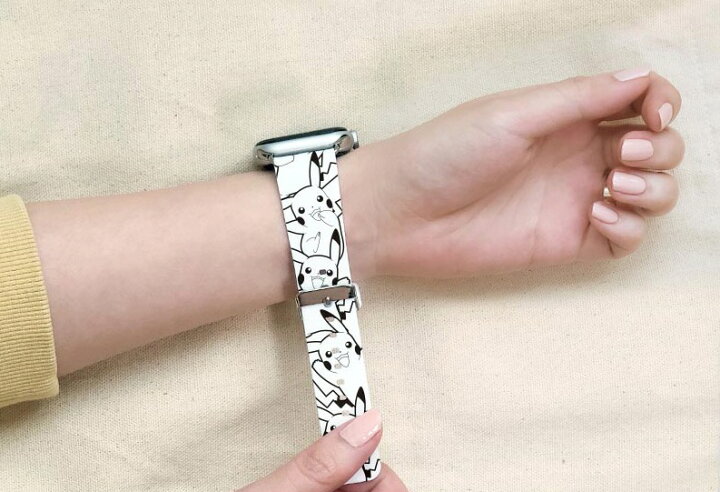 楽天市場 ポケモン アップルウォッチストラップ Applewatch グッズ ベルト バンド キャラクター グッズ ポケモンgo カード コラボ プレゼント 記念日 ミミッキュ 公式 新作 くじ キャラクター イヤホン ポケットモンスター 無料配送 ワイヤレス アクセサリー 無線