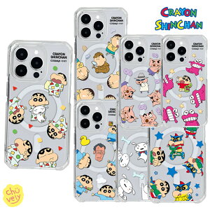 クレヨンしんちゃん iPhone17 16ケース Magsafe マグセーフケース iPhone16ProMAX Crayon Shinchan iPhone15 iPhone14 透明 ゼリー カバー 人気 キャラクター グッズ イラスト スリム ぶりぶり しろ チョコビ 韓国