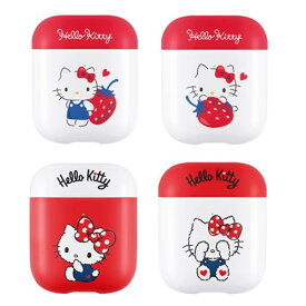 Airpods 1/2世代 エアーポッズ サンリオ Sanrio Characters ハローキティ ハード ケース カバー 人気 可愛い 公式 グッズ キャラクター シンプル アニメ 便利 誕生日 プレゼント