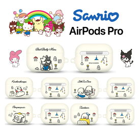 Airpods Pro エアーポッズ 3 ケース サンリオ Sanrio Characters ハローキティ エアーポッズ プロ ハード ケース カバー 人気 可愛い 公式 グッズ キャラクター シンプル レトロ ストア アニメ 便利 誕生日 プレゼント