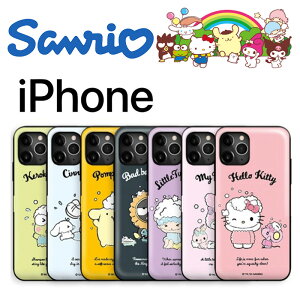 Sanrio LN^[ iPhone14 Pro Max iPhoneP[X iPhone13 iPhone12 iPhone11  C V[ V ֗ 2d\ J[h[ ~[t Xgbv  JtF ObY Q[ GAME Sanrio TI