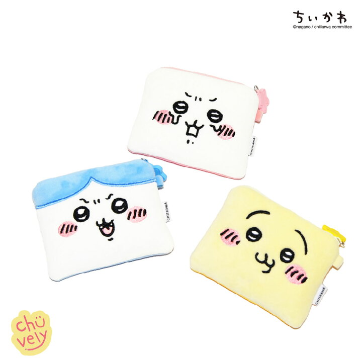 楽天市場】【SALE】ちいかわ ミニ 四角 ポーチ うさぎ マスコット 