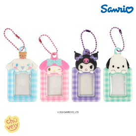 サンリオオンラインショップ マイメロ フォート キーリング 1+1 Sanrio サンリオ グッズ クロミ ポチャッコ スマホ キャラクター キティ シナモロール 可愛い サイフ Card Pocket ピューロランド 韓国 人気 アイテム カップル 友達 おそろい