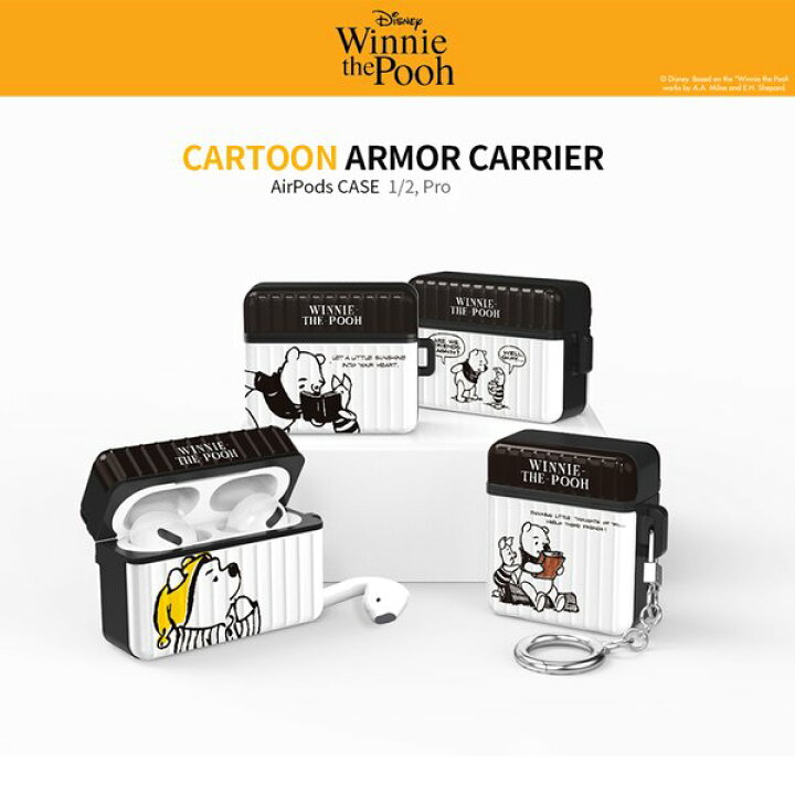 楽天市場 Airpodsprocase エアポッズプロ Disney ディズニー 1 2兼用 イヤホン ワイヤレス スマホアクセサリー カラビナ ハード 透明ケース キャラクター ストア グッズ Chuvely