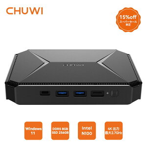 ySS聚100PҌ+ő7{P+N[|17360~~zCHUWI HeroBox ~jPC ~jp\R Windows11 MiniPC Intel N100 DDR5 8GB+256GB ő2.7GHz ȃXy[X ^ \ ^ ^ ȓd WiFif WiFi 6 L