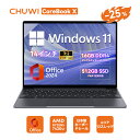 【★Office付き★SS限定54599円】Office搭載 Chuwi ノートパソコン Windows11 ノートPC 14インチ 6コア12スレッド Zen4 CoreBook X 7430U DDR4 16G+512G 2160*1440 3:2の画面比率 WIFI6 BT5.2 パソコン 日本語キーボードステッカー付属