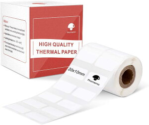yN[|ő10ItzPhomemo M110 M220 M120Ή x P[u^O M[ lD 20mm*10mm `^Cv 600/ Mxv^[p Ɩpnhx[ o[R[h