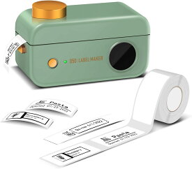 Phomemo D50 ラベルライター スマホ対応 自動ラベル認識 Bluetooth接続多機能ラベルプリンター【16mm-24mm幅テープ】 小型ラベルプリンター ラベル印刷機 感熱シールプリンター カッター付き