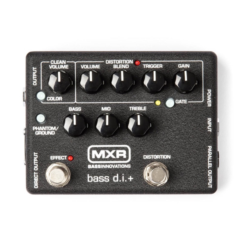MXRのベース用DI/ディストーションBOX MXR M80 Bass D.I.＋ ベース用ダイレクトボックス