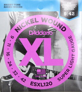 __I D'Addario ESXL120/_u{[Gh GLM^[
