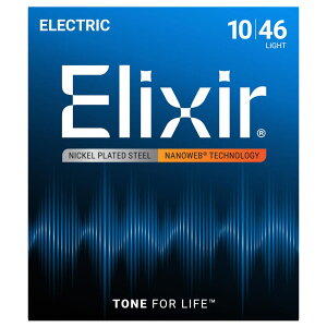 エリクサー ELIXIR 12052 NANOWEB Light 10-46 エレキギター弦