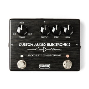 MXR MC402 CAE BOOST OVERDRIVE �u�[�X�^�[ �I�[�o�[�h���C�u �G�t�F�N�^�[