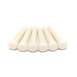 GRAPH TECH PP-1100-01 TUSQ TRADITIONAL STYLE BRIDGE PINS WHITE ubWs