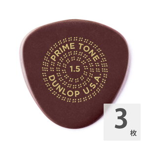 JIM DUNLOP Primetone Sculpted Plectra Semi-Round 515P 1.5mm M^[sbN×3