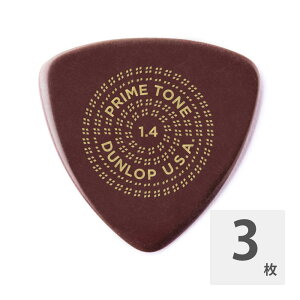 JIM DUNLOP Primetone Sculpted Plectra Triangle 513P 1.4mm �M�^�[�s�b�N×3������