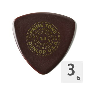 JIM DUNLOP Primetone Sculpted Plectra Small Triangle 517P 1.4mm sbN×3