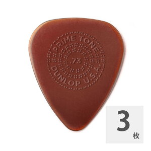JIM DUNLOP Primetone Sculpted Plectra Standard with Grip 510P 0.73mm M^[sbN×3